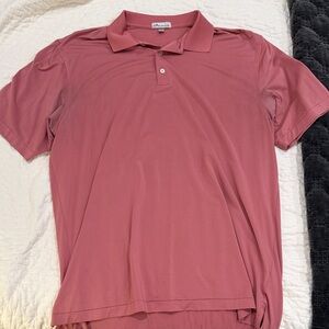 Peter Millar Coral Polo Shirt